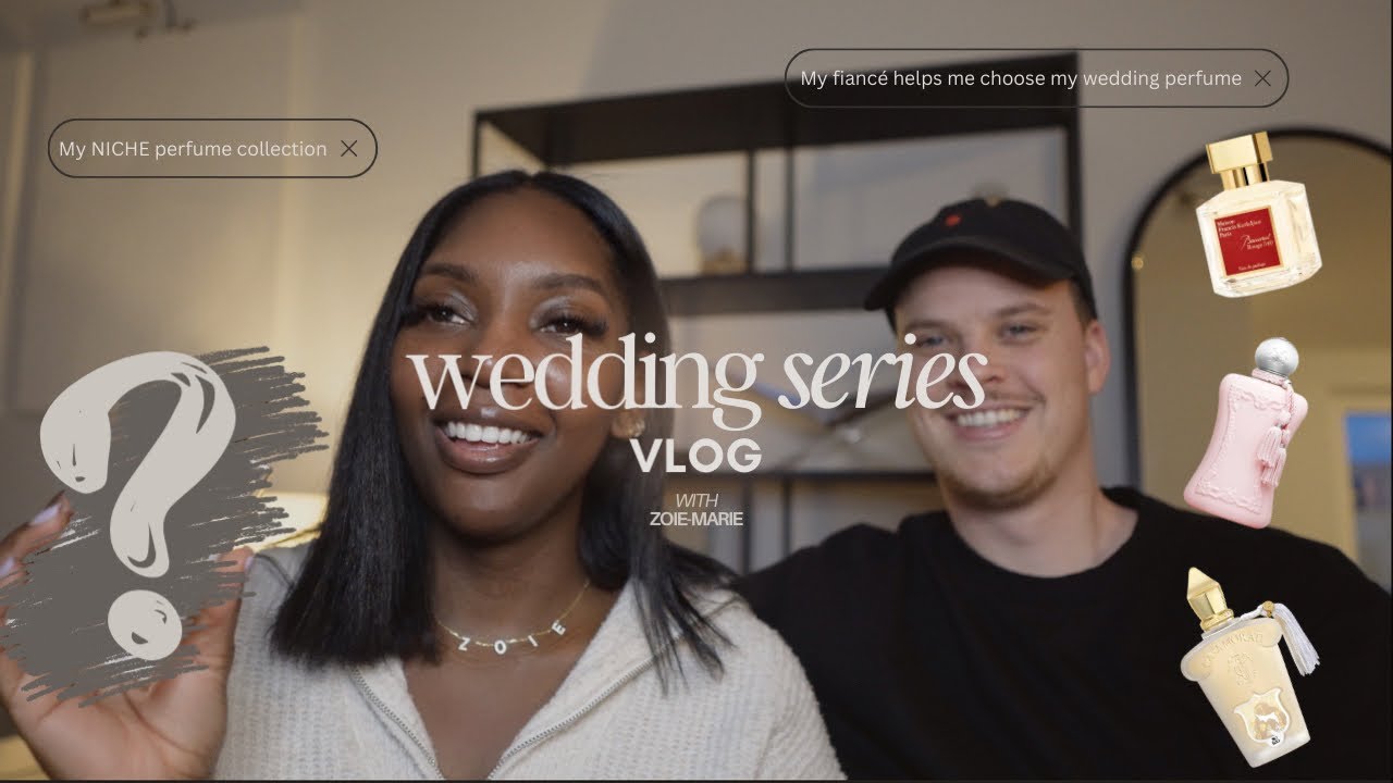 my fianc&eacute; picks my wedding perfume (NICHE) | WEDDING SERIES Ep.4