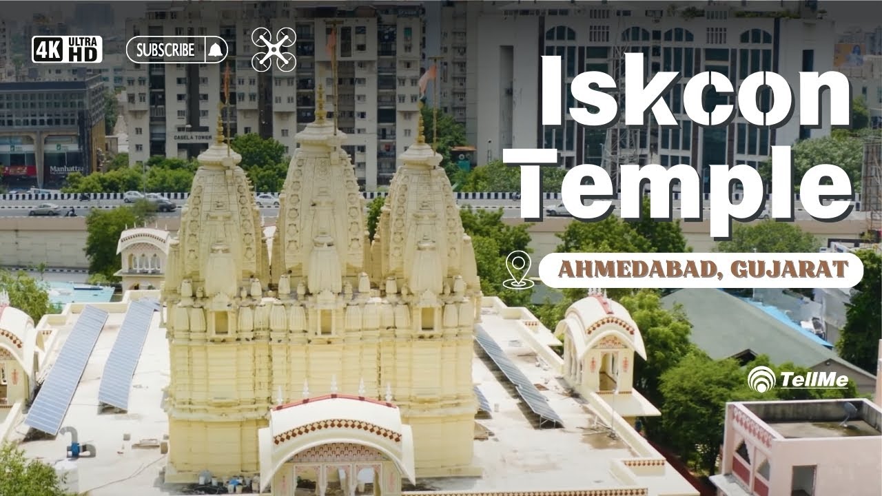 Experience BREATHTAKING Views of Iskcon Temple and Swaminarayan Museum