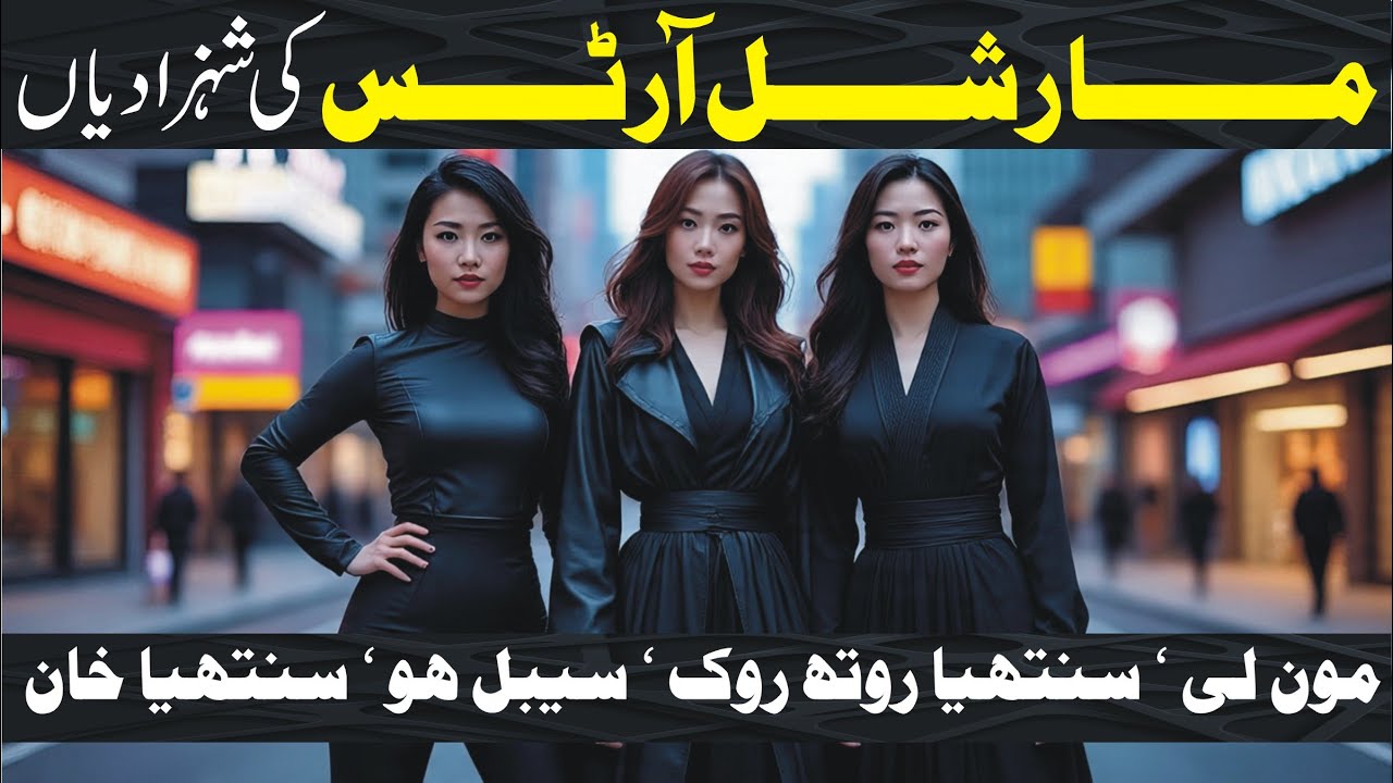 Female Martial Arts Stars | Moon Lee, Cynthia Khan Cynthia Rothrock And Michelle Khan