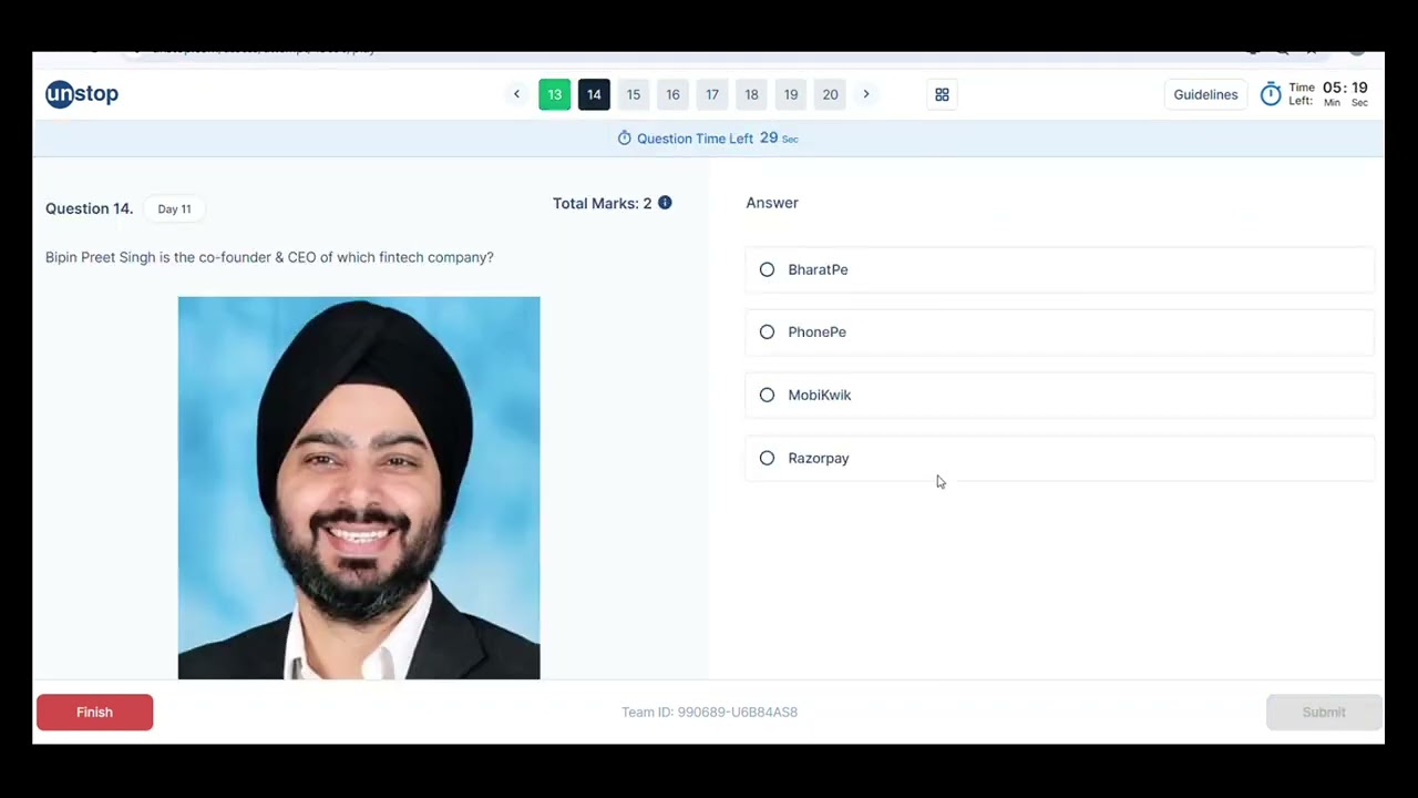 Tata crucible campus 2024 MCQs Quiz | prelims 1