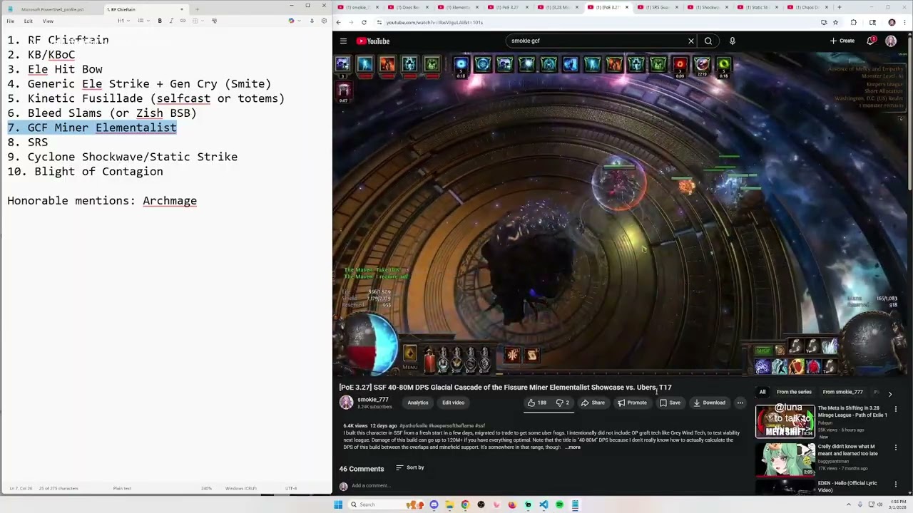 [PoE 3.28] SSF League Starter Build Tier List!