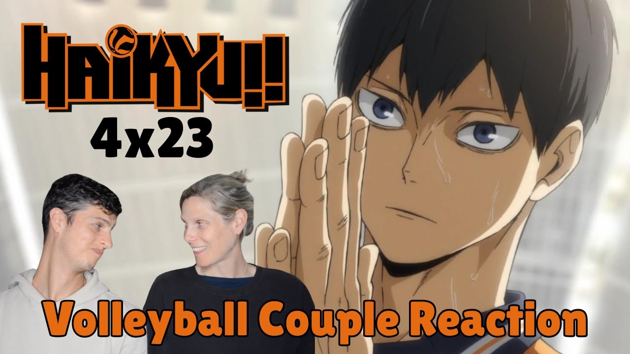 Volleyball Couple Reaction to Haikyu!! S4E23: 