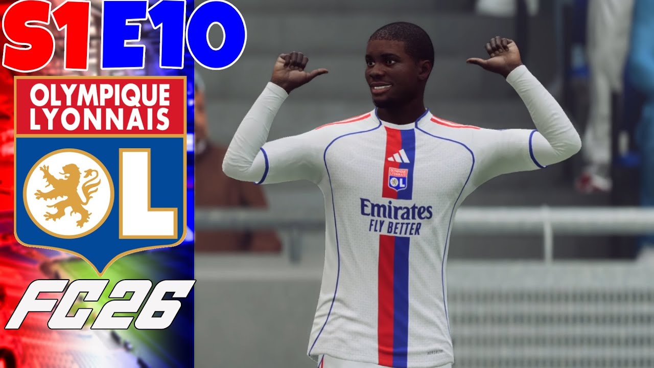 СЛЕДУЮЩИЙ БОЛЬШОЙ ПРОРЫВ! FC26 РЕЖИМ КАРЬЕРЫ В ЛИОНЕ, 1 СЕЗОН, 10 ЭПИЗОД