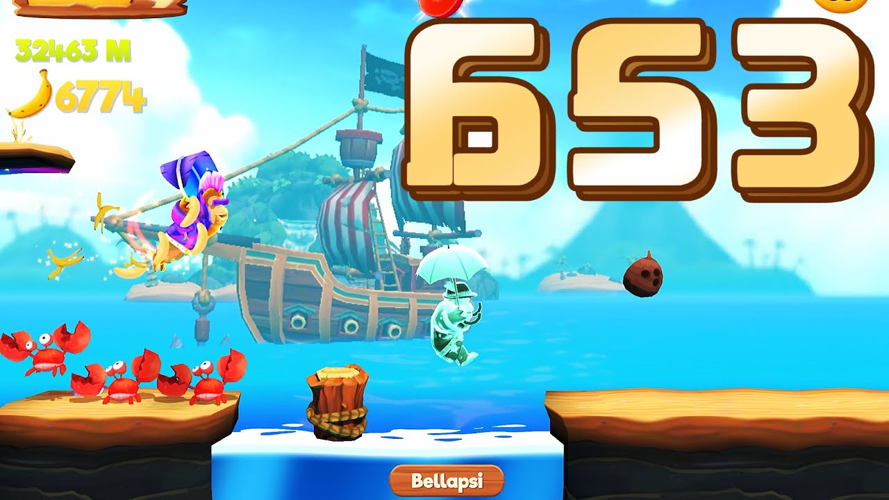 ✅ Banana Kong 2 / Gameplay Walkthrough / Part 653