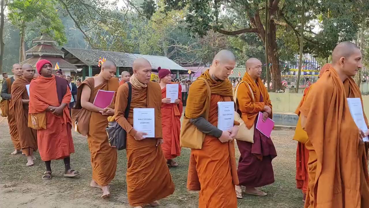 International Tripitaka chanting ceremony 🙏