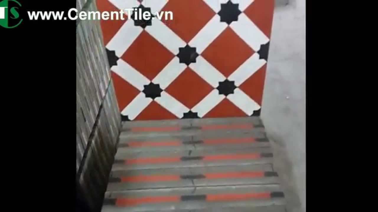 Encaustic cement tile - How to made ?
