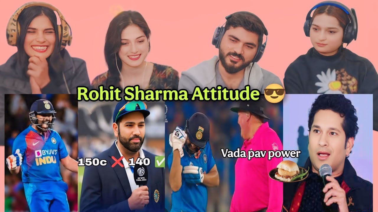 Rohit Sharma Attitude 😎 | Hitman of Cricket 🏏 Reels | Reaction