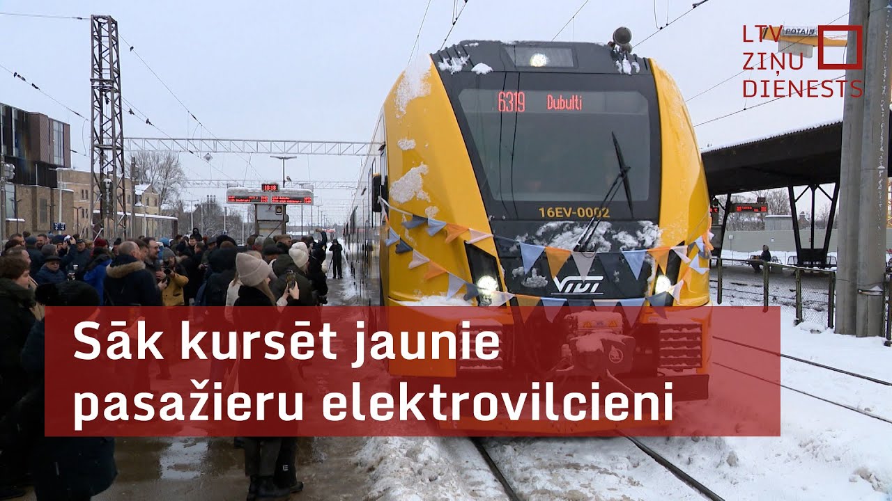 Sāk kursēt jaunie pasažieru elektrovilcieni