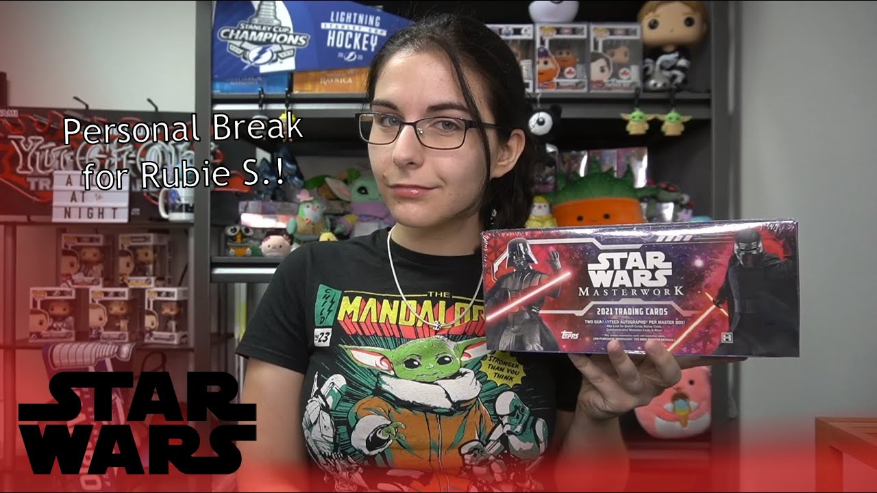 A Second Sketch for Sis? | 2021 TOPPS STAR WARS MASTERWORK HOBBY BOX OPENING FOR RUBIE S.