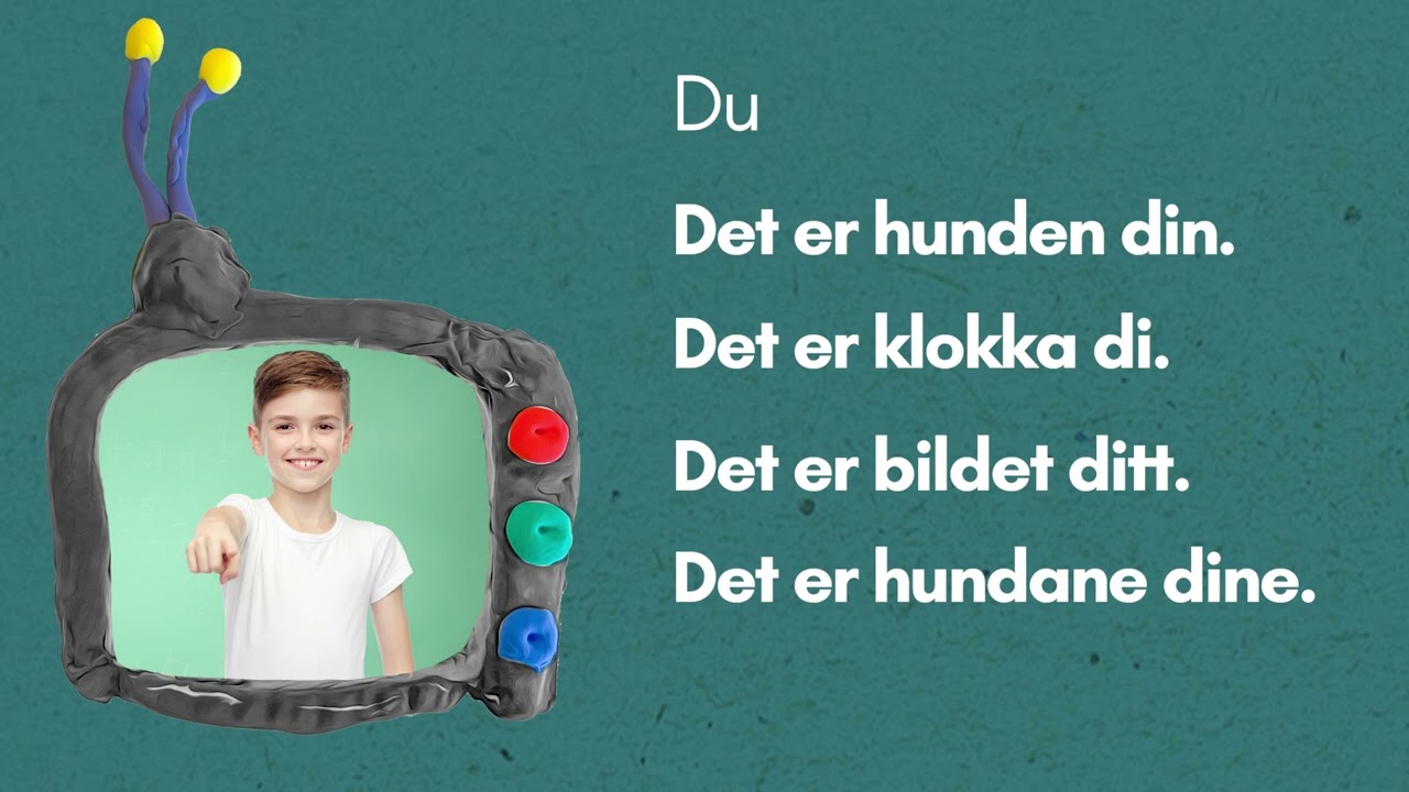 Bøying av eigedomsord ukrainsk/nynorsk