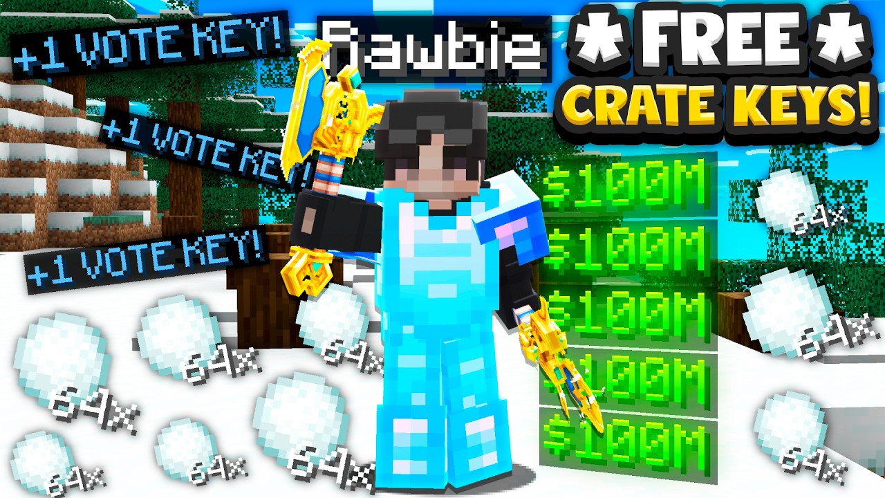 КАК ПОЛУЧИТЬ *БЕСПЛАТНЫЕ* КЛЮЧИ ОТ ЯЩИКОВ В SKYBLOCK! | Minecraft Skyblock | Complex Gaming [3]