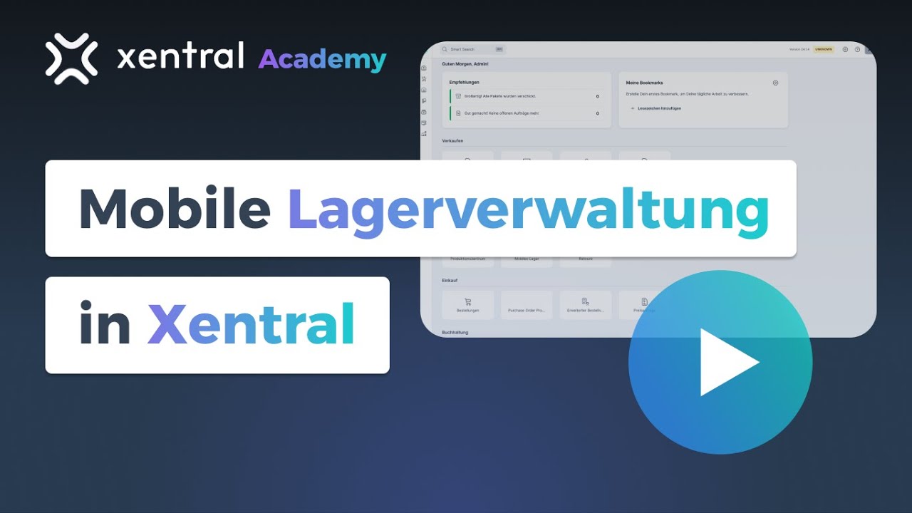 Mobile Lagerverwaltung & Mobiles Nachschublager in Xentral