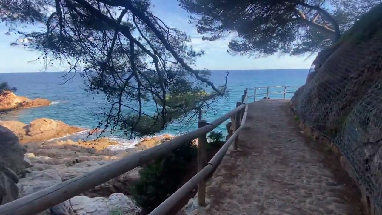 Espectacular tramo Camino de Ronda hasta Cala Sant Francesc • Blanes • La Selva • Costa Brava