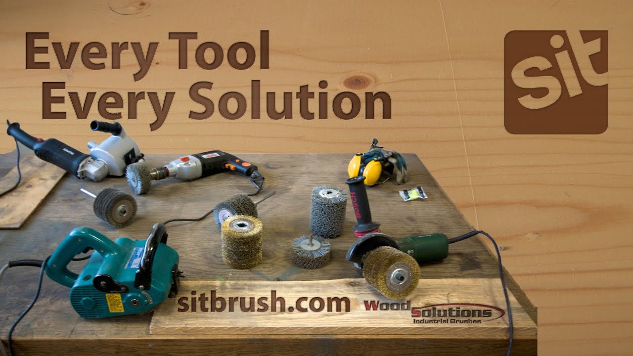 WOOD BRUSHING - SIT Wood Solutions for Woodworking