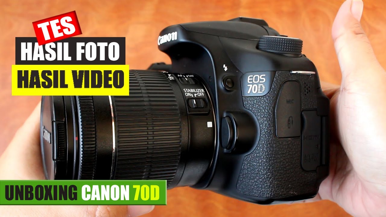 Review Canon 70D | Rekomendasi Kamera DSLR Harga 5 Jutaan