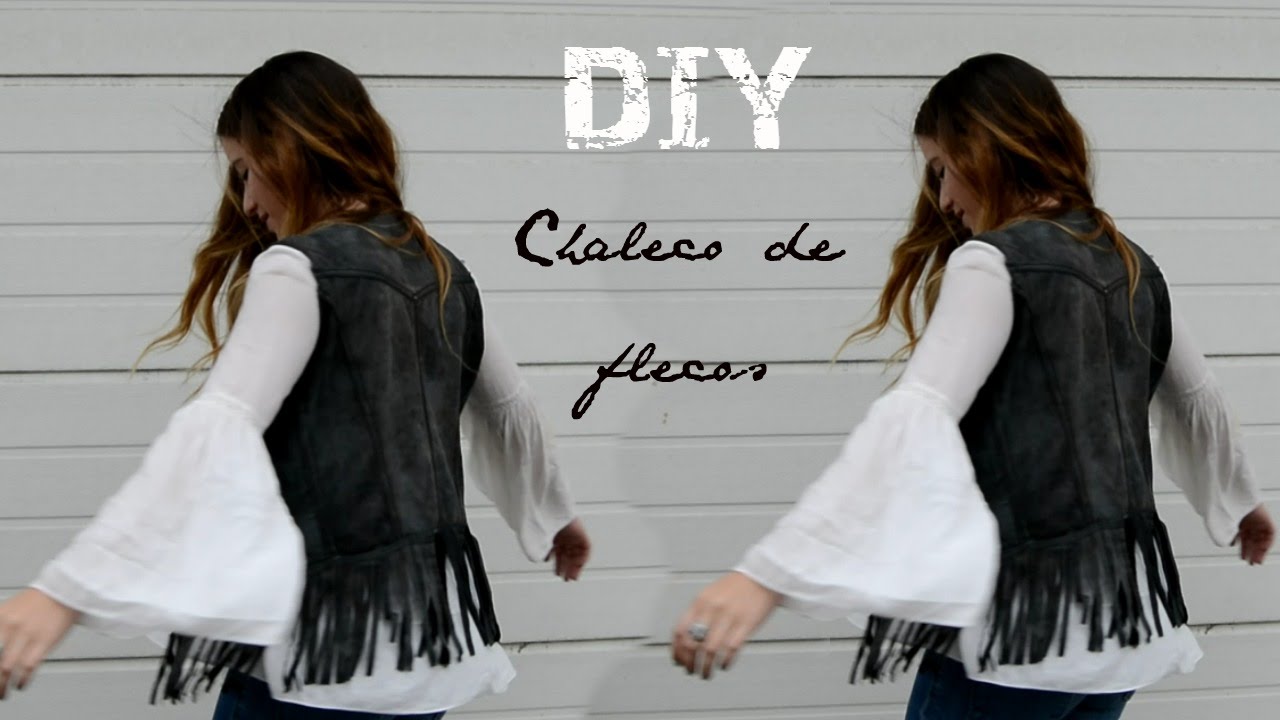 DIY - chaleco de flecos