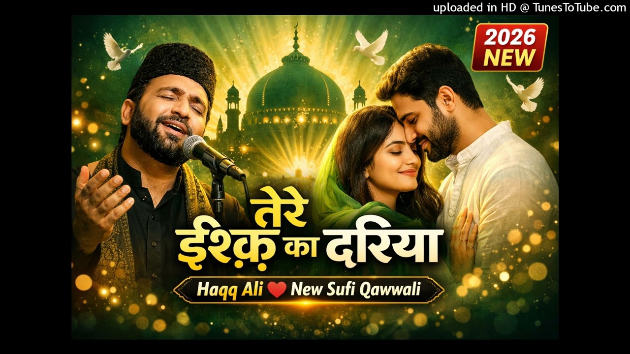 तेरे इश्क़ का दरिया | Heart Touching Sufi Qawwali 2026 | Haqq Ali Kalam | New Devotional Song