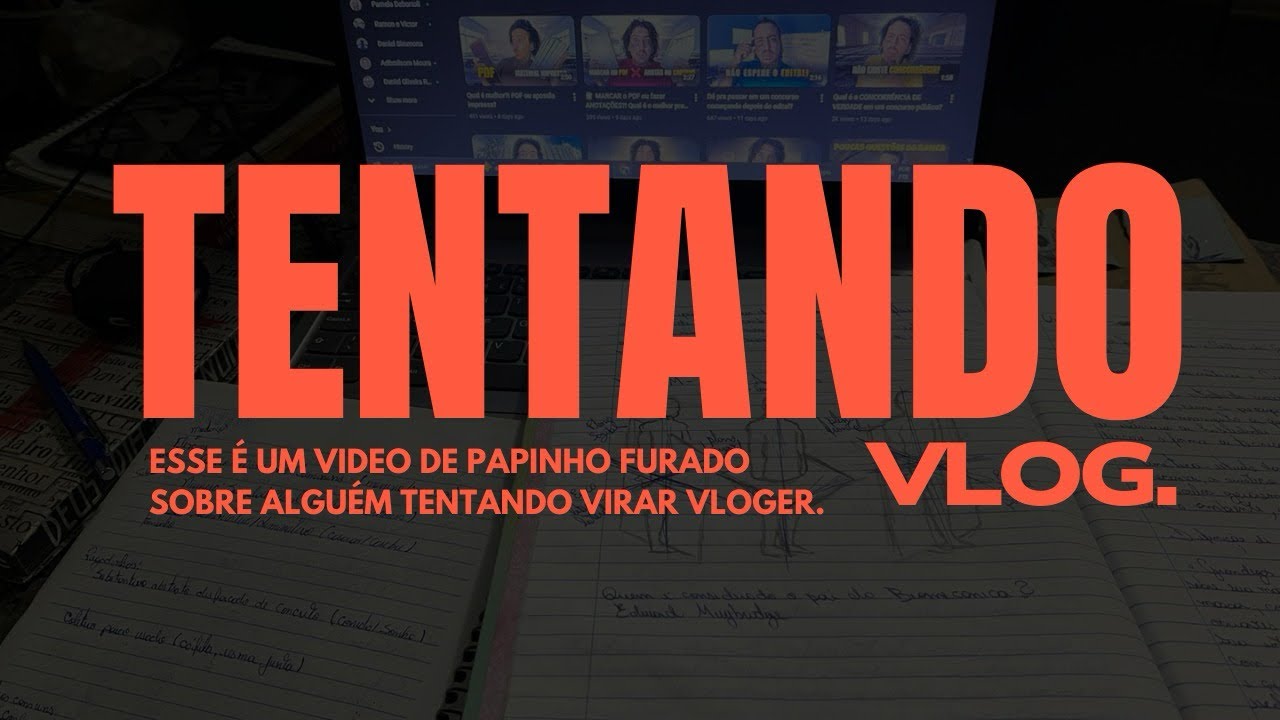 Vlog - Conversa fiada é a dificuldade de cumprir o que prometo nos vlogs