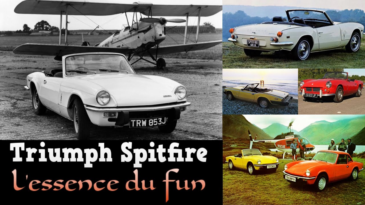 Triumph Spitfire l'essence du fun