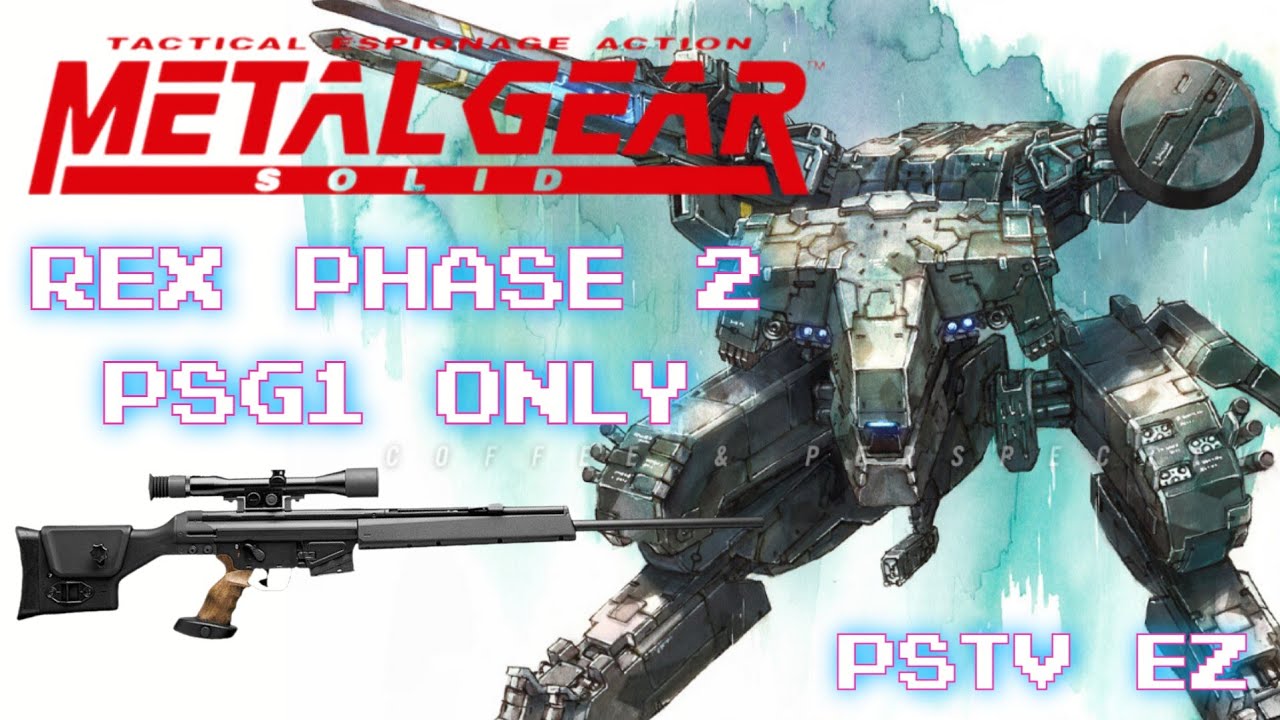 Metal Gear Solid - Boss Battle Rex Phase 2 - PSG Only (8m45)