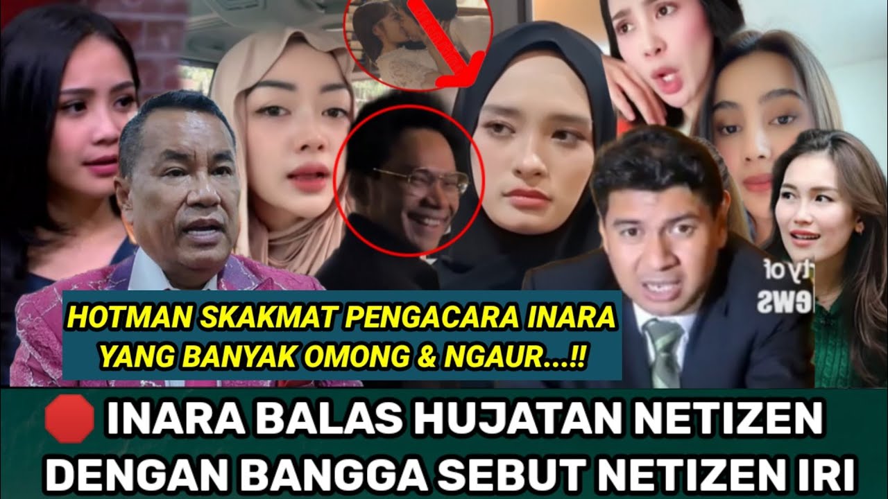 HOTMAN SIAP BELA MAWA HADAPI PENGACARA INARA YANG BANYAK OMONG..?