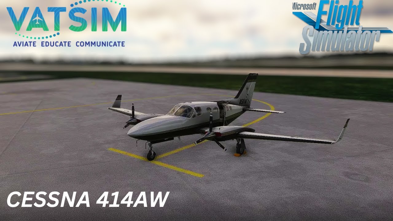 ✈️ VATSIM IFR Flight | Cessna 414 Chancellor | Hannover to Kassel
