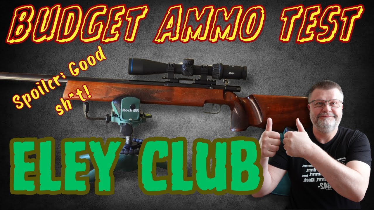 Бюджетные патроны, отличные результаты? Eley Club @ 50 ярдов → 265 ярдов (мячи для гольфа и враща...