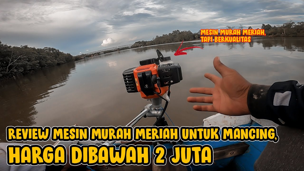 Review mesin Matsumoto 3hp Marine Outboat MOB-830 G untuk perahu mancing