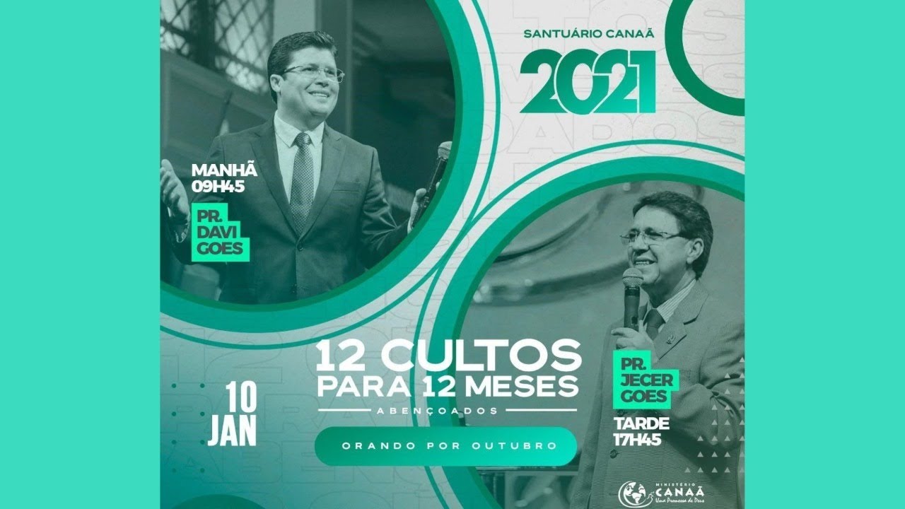 12 Cultos para 12 meses - Orando por Outubro (Manhã) - 10/01/2021