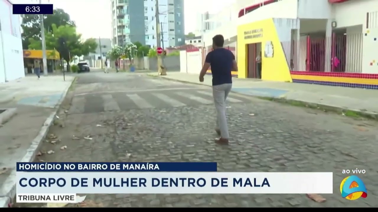 Tribuna Livre - Corpo de mulher é encontrado dentro de mala no bairro de Manaíra - Parte 02