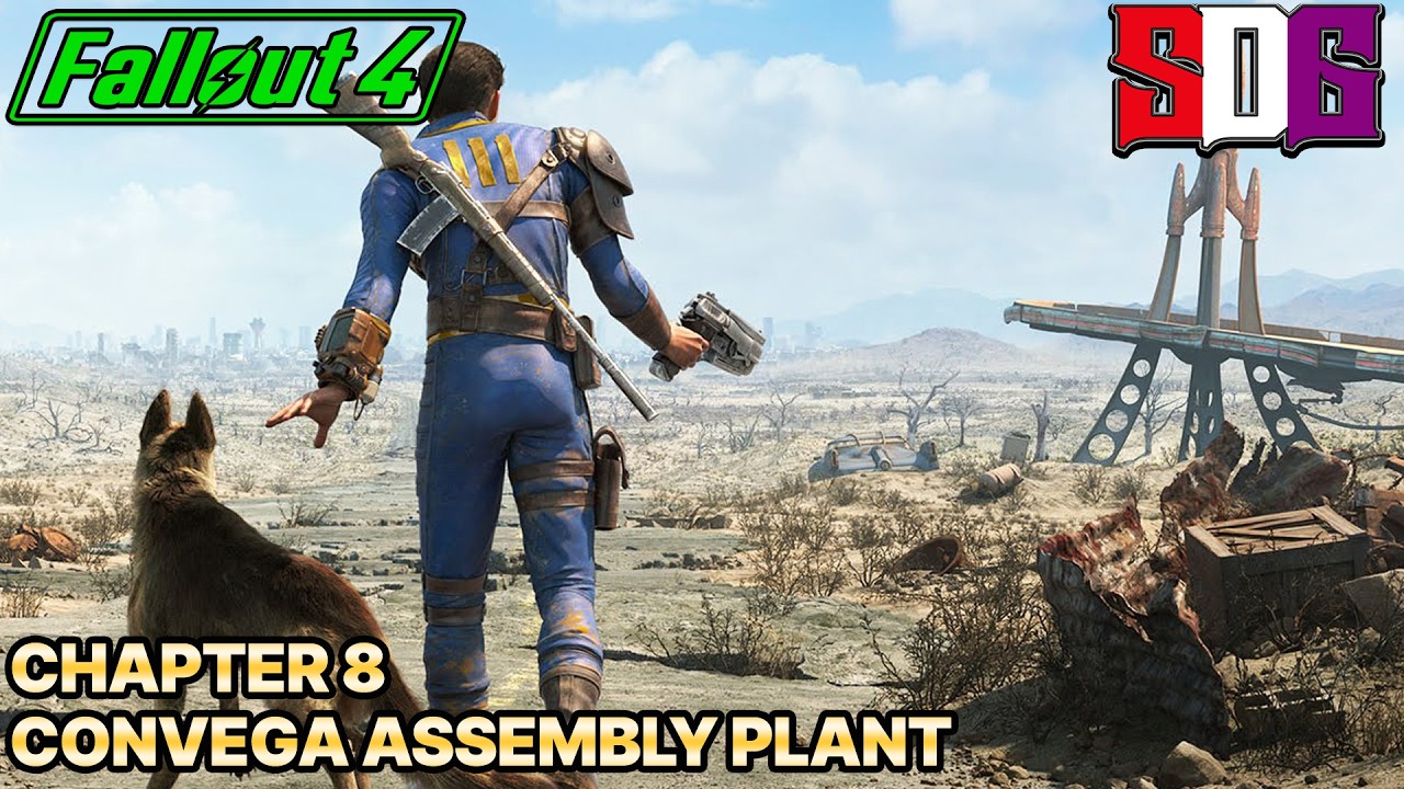 Fallout 4 (PS5) Chapter 8 | Convega Assembly Plant ( No Commantary ) 