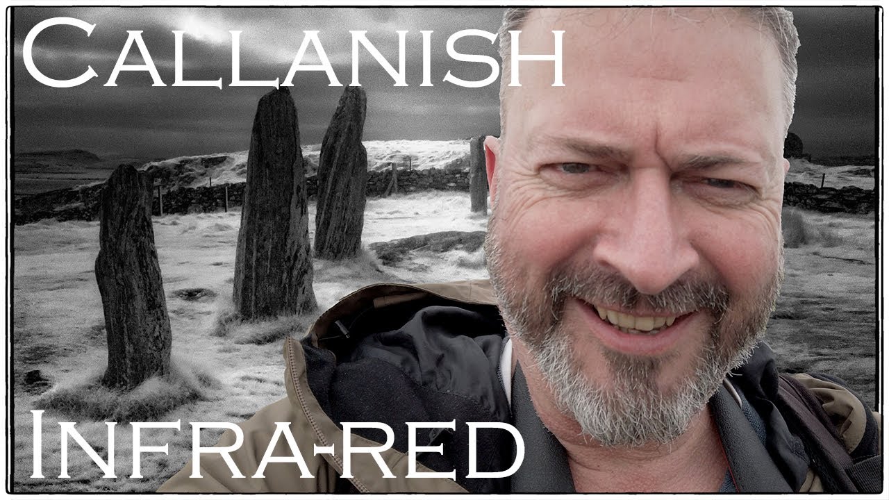 Black and White and Infra-red photography at the Callanish Standing Stones, Scotland