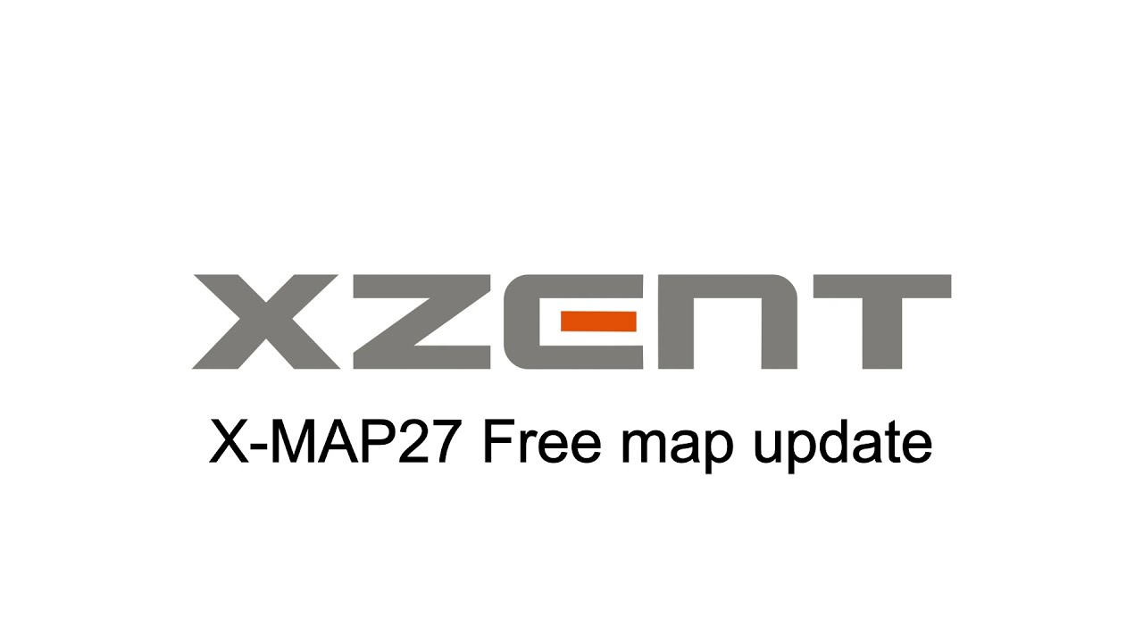 XZENT X-MAP27 Free map update