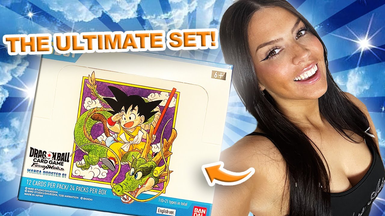 MANGAAAAAAAA Booster Opening! | Dragon Ball Super Card Game | SB01