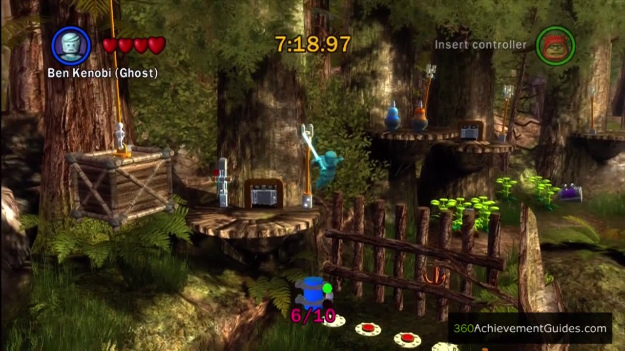 LEGO Star Wars: TCS - Blue Minikit Guide - Episode VI: The Battle of Endor (Challenge Mode)