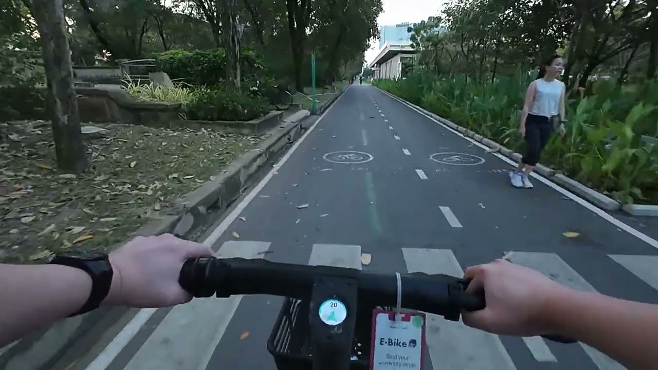 07012026 anywheel e-bike ในสวนเบญ part 3