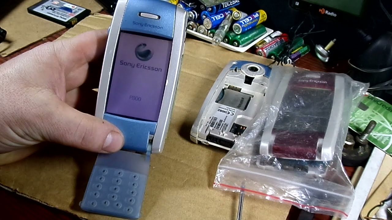 Sony Ericsson P800, разборка и немного чистки.