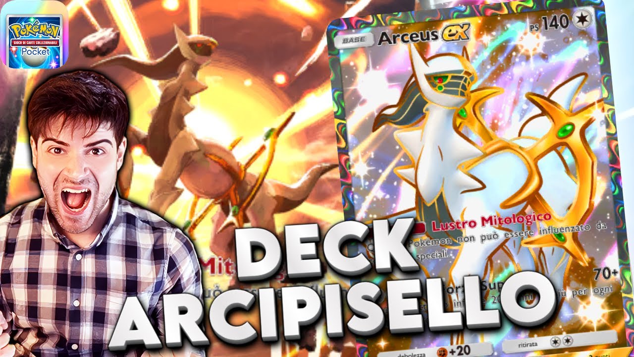 ARCIPlSELLONE ⚠️ iL MIGLIOR DECK ARCEUS EX è TOP 1! 🔥POKEMON POCKET TCG GCC ITA