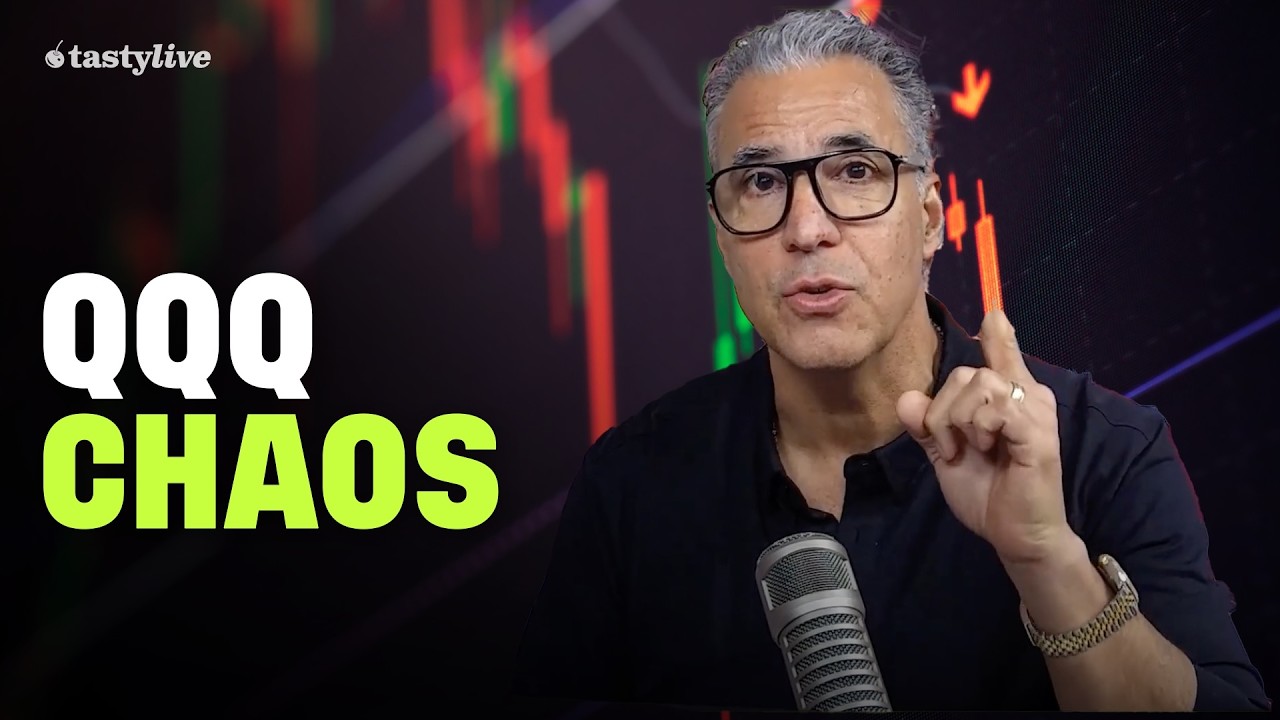QQQ PUT SPREAD As Nasdaq SELLS OFF Today