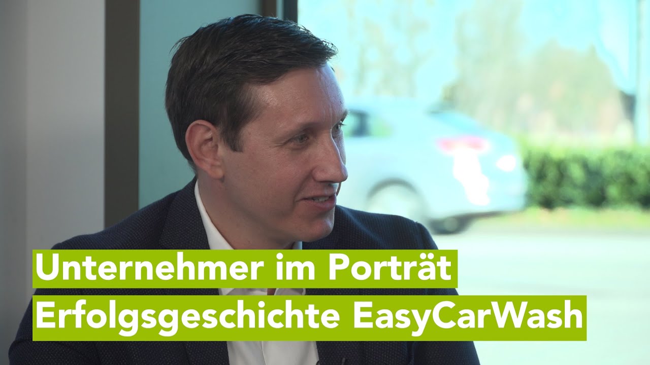 Unternehmer im Portr&auml;t: Henrik Mernitz erfindet Easy Car Wash - mehr als Autowaschen