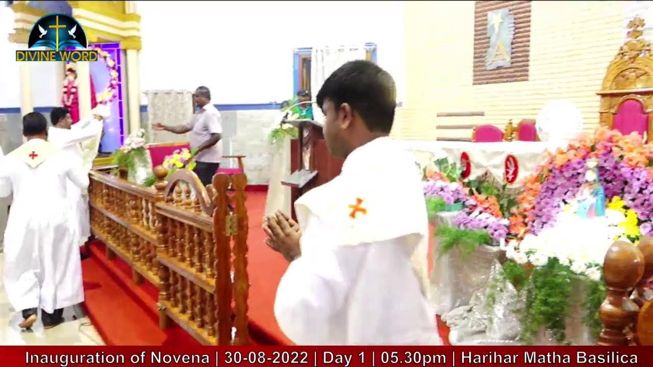 Inauguration of Novena | 30-08-2022 | Day 1 | 05.30pm | Live From Harihar Matha Basilica