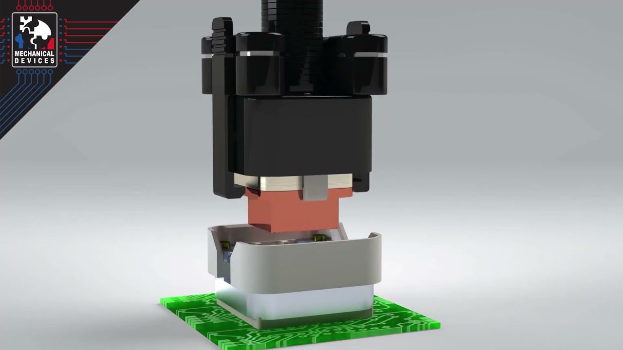 MaxTC PP 8 screw captive head with actuator transparent