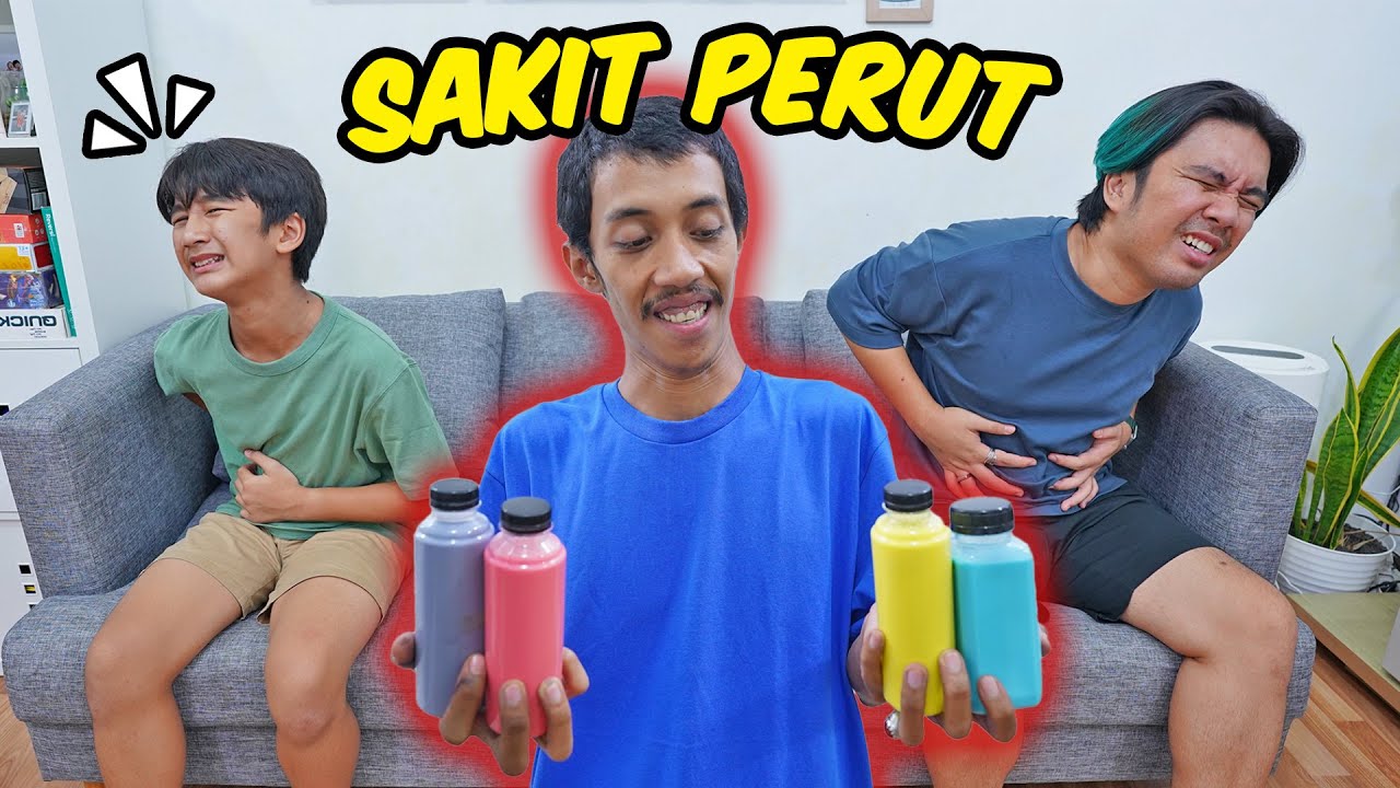 Ziyan dan Mpah Sakit Perut Gara Gara Jajan Sembarangan