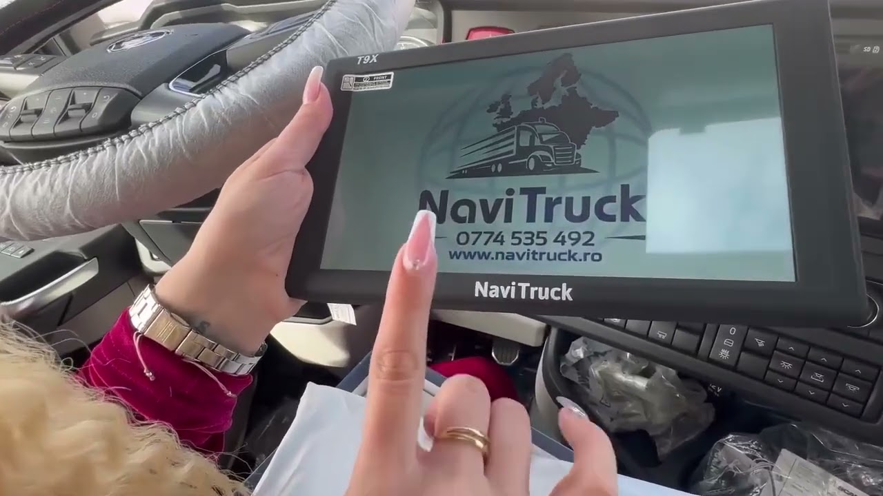 Jedź bez stresu &ndash; GPS dla TIR z dużym ekranem i kamerą DVR