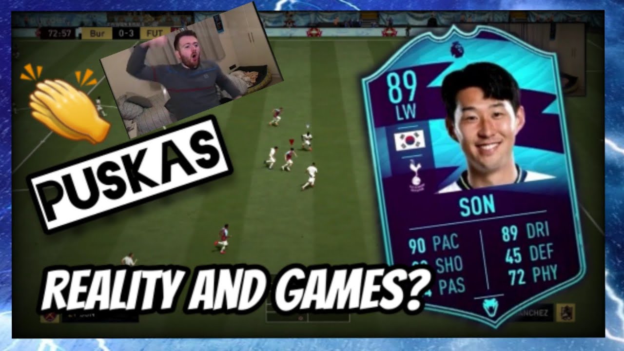 FIFA21 : This is Heung-min Son. In games and in reality, Heung-min Son is fatal.