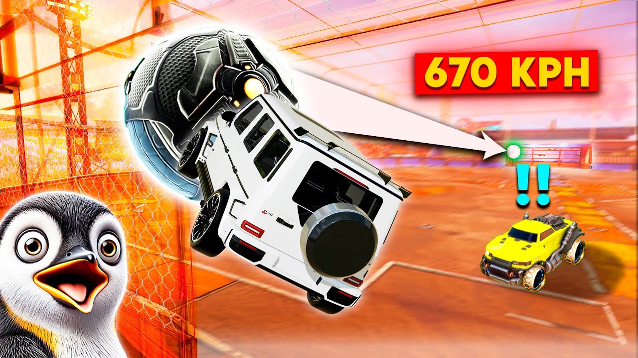 1 из 1 000 000 моментов в Rocket League! #19 (ТОП-100)