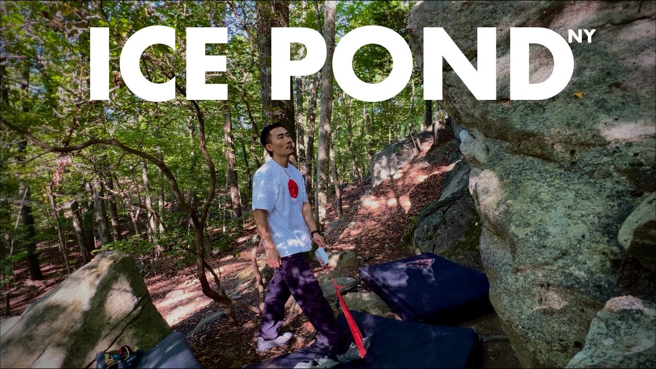 A quiet day at ICE POND | Ice Pond bouldering