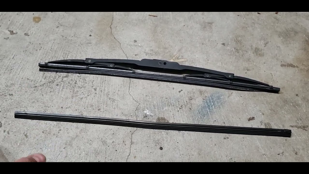Cómo reemplazar solo el hule o la goma del limpiaparabrisas