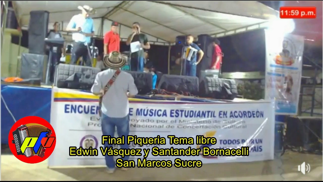 Edwin Vásquez y Santander Bornacelli - Final piqueria San Marcos 2018