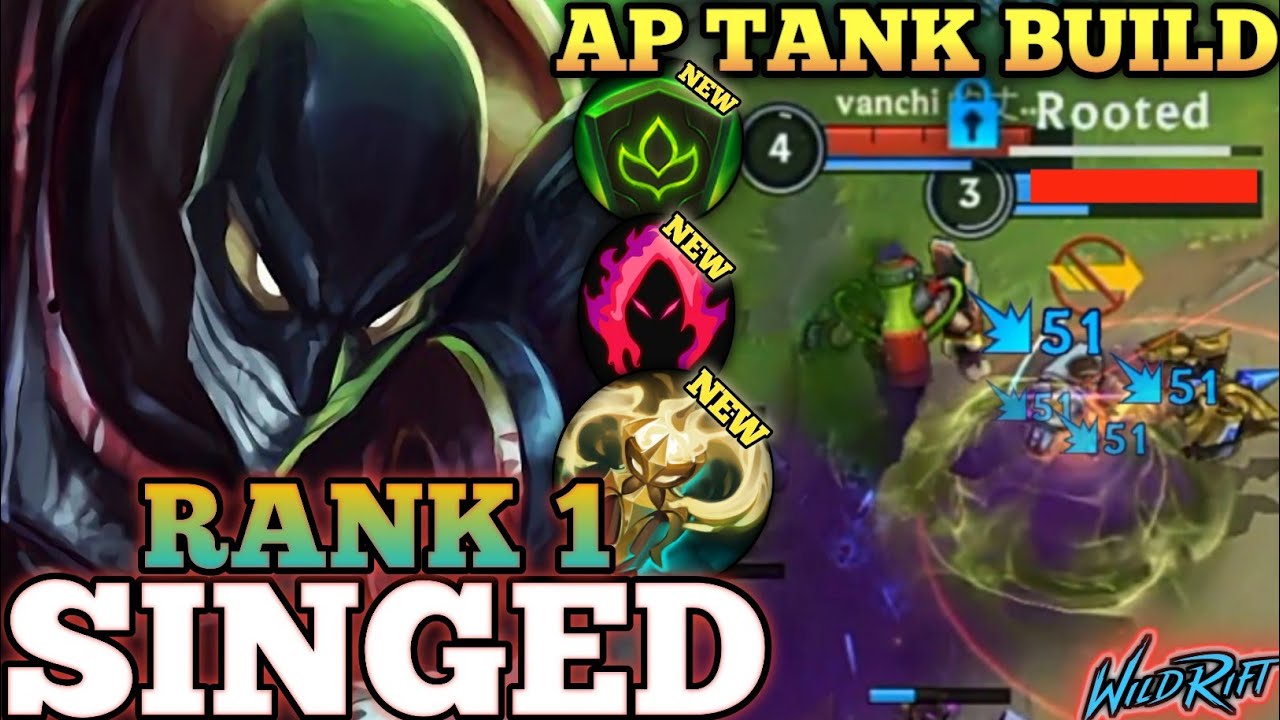 SINGED DEADLY AP TANK DAMAGE! НОВАЯ МЕТА-СБОРКА - ТОП-1 В МИРЕ SINGED BY vanchi 的丈夫 albby - WILD ...